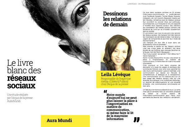 Livre Blanc des réseaux sociaux Leila Leveque