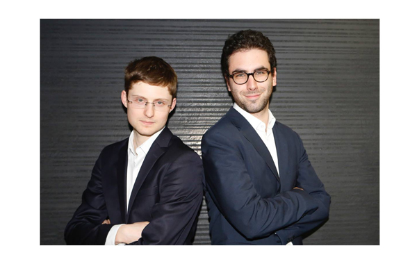 Daniel Saltsman, consultant Senior et Fabien Aufrechter, consultant chez Havas Paris, meilleurs espoirs français des relations publics 2016