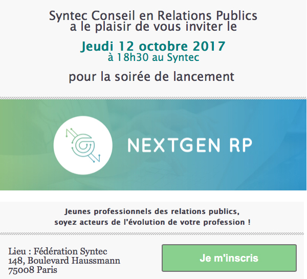 Nextgen RP Soirée de lancement